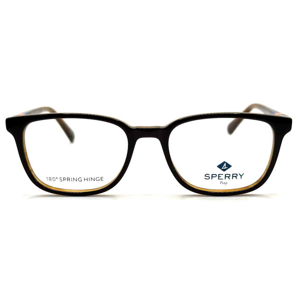 SPERRY KITTALE BROWN EYEGLASSES SUNGLASSES FRAMES 48-17-125
